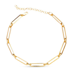 The Riviera Rectangular Link Gold Chain Bracelet is a simple, soft and subtle chain bracelet. Handmade in sustainable materials it will soon become your second.